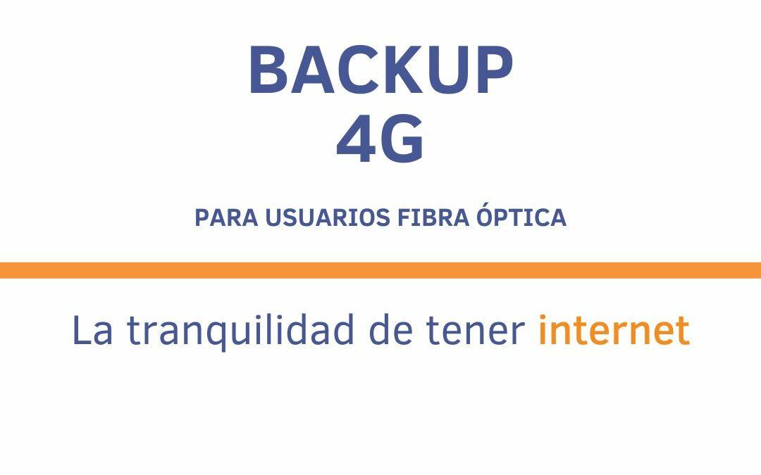 internet backup4G